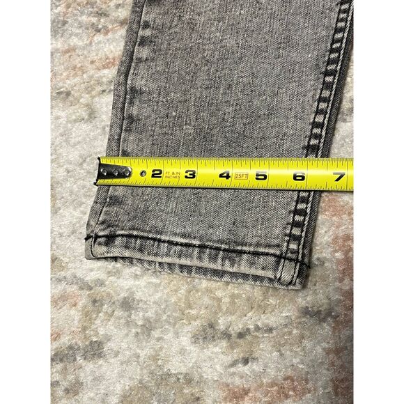 Levi’s 512 Jeans W31 L32 | Black Faded High Rise Tapered Denim - Picture 7 of 10